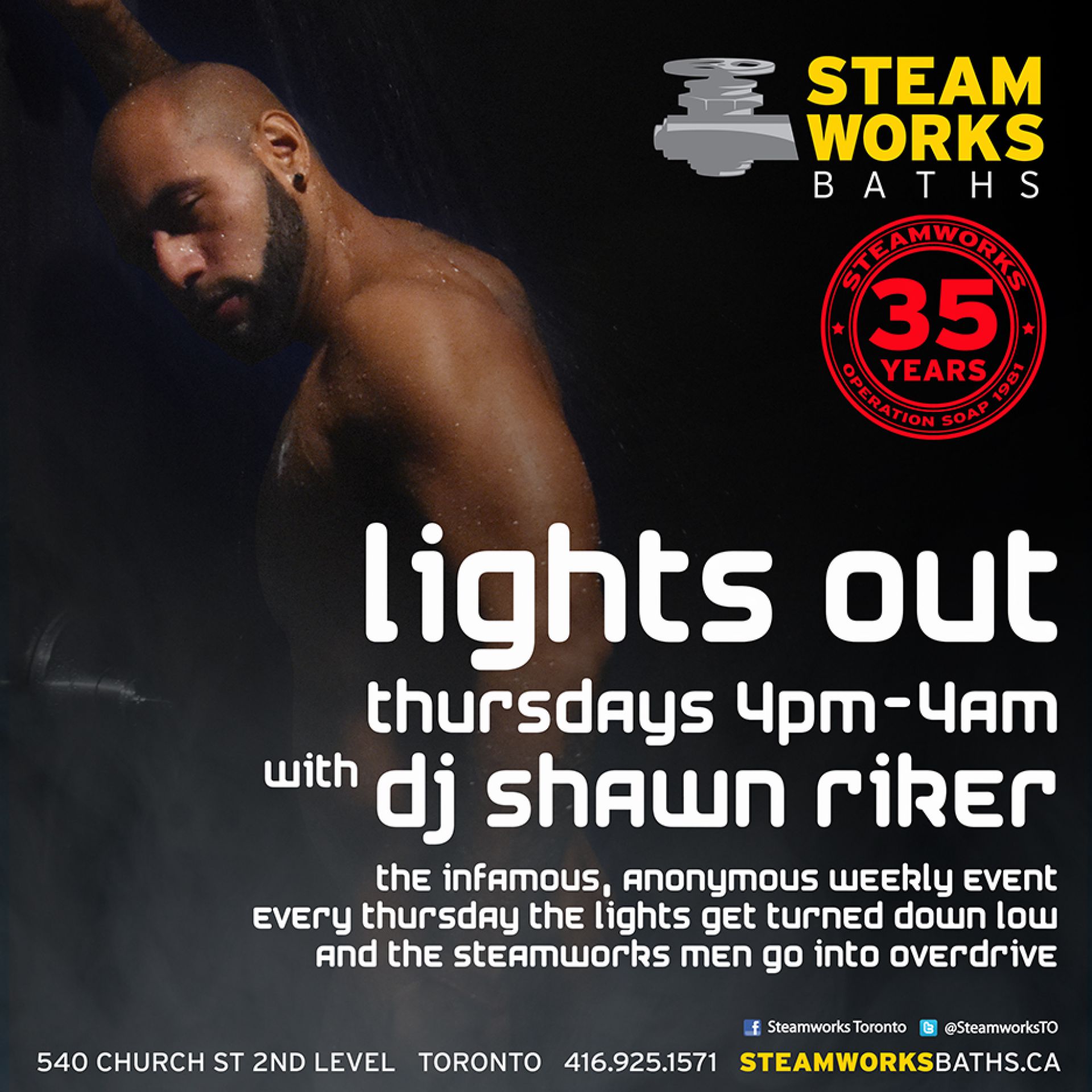 Lights Out Thursdays - For Men - Toronto - ellgeeBE